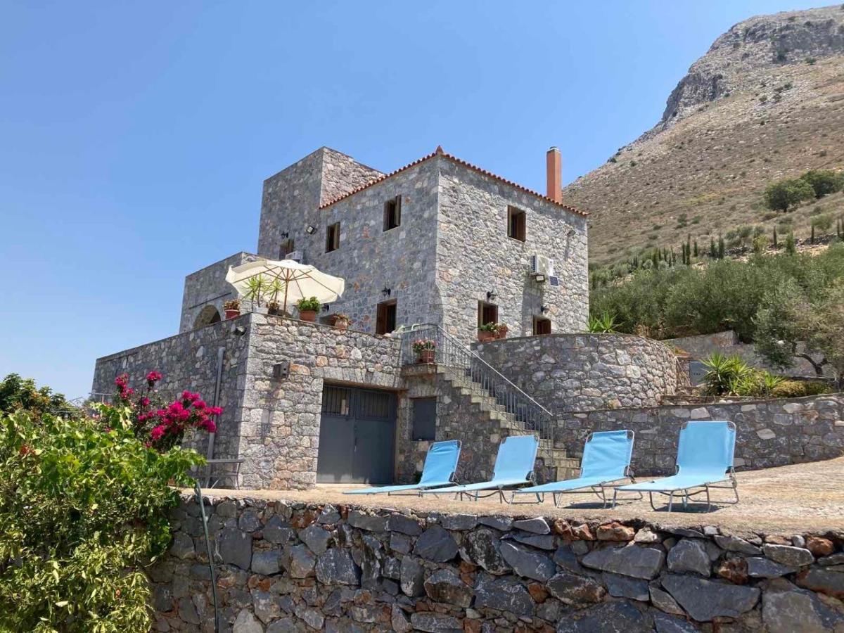 Πύργος Παραδοσιακός Με Μαγευτική Θέα - Villa Traditional Tower With Amazing Sea View Ареополис Екстериор снимка